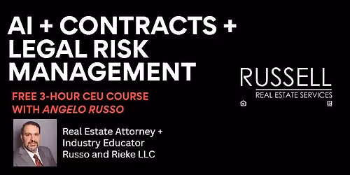 AI + CONTRACT + LEGAL RISK MANAGEMENT CEU