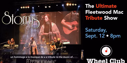 FLEETWOOD MAC Tribute - STORMS  - Live at Montreal's Legendary Wheel Club 