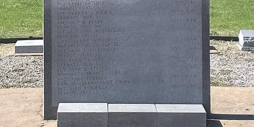 Veterans Memorial Dedication Ceremony