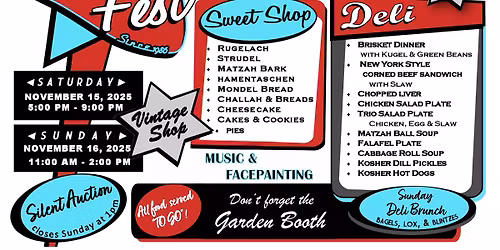 Corpus Christi Jewish Food Festival 2025 (2 Day Festival)