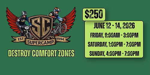 Supercamp at North Bay BMX