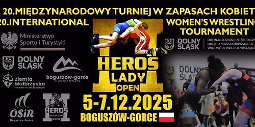20. HEROS LADY OPEN | Int. Women's Wrestling Tournament | Turniej Mi\u0119dzynarodowy w zapasach kobiet