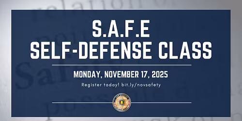 S.A.F.E. Self-Defense Class
