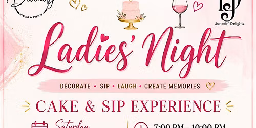 Ladies\u2019 Night Cake Decorating Experience