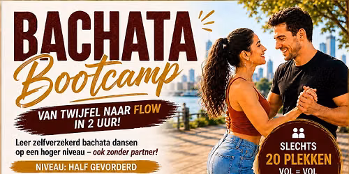 Bachata Zomer Bootcamp voor Half Gevorderden