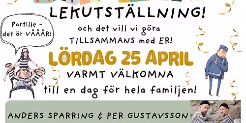 Invigningskalas f\u00f6r Knyckertzgr\u00e4nd lekutst\u00e4llning!