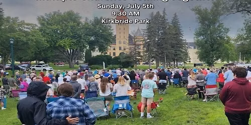 Community Worship Service - Sunday, July 5th @ 9:30am