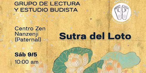 Estudios Budistas en la Biblioteca Nanzenji - S\u00e1bado 9 de Mayo-