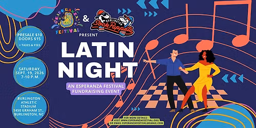 Latin Night! A Fundraising Event for Esperanza Festival
