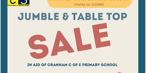 Cranham Jumble & Table Top Sale