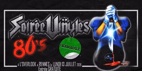 Soir\u00e9e Vinyles 80's