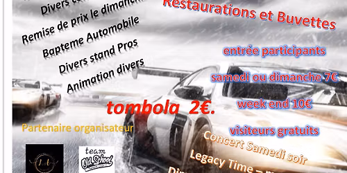 MEETING TEAM PUNISHER 66 & OLDSCHOOL TUNING  EN FAVEUR DE SOURIS A LA VIE 