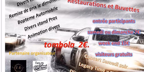 MEETING TEAM PUNISHER 66 & OLDSCHOOL TUNING  EN FAVEUR DE SOURIS A LA VIE 