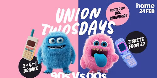 Union Twosdays Presents: 90s Vs 00s \ud83d\udcbf
