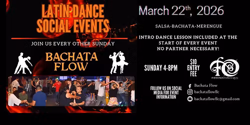 Sunday Latin Dance Social At The Foundry!