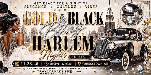 Gold, Black and Bling TM360 Harlem Nights Edition
