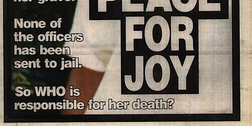 Remembering Joy Gardner: Black Lives Matter 1993