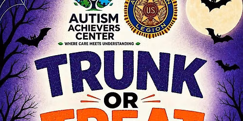2nd Annual  Autism Achievers Trunk or Treat