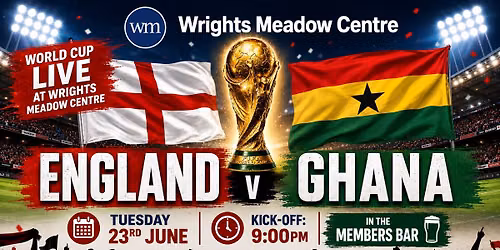 England v Ghana World Cup Match
