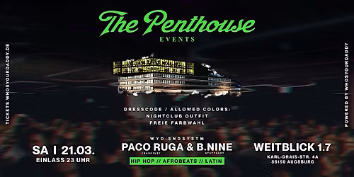 SPRING SPECIAL by THE PENTHOUSE @ WEITBLICK 1.7