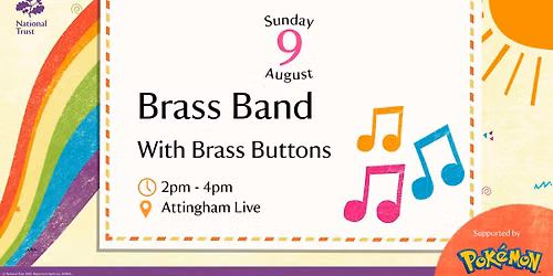 Brass Band with Brass Buttons | Summer at Attingham