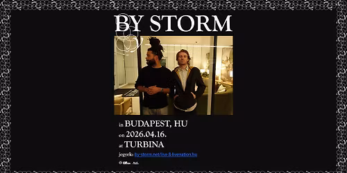 By Storm (fka Injury Reserve) | Budapest 2026