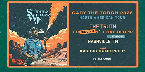 Stephen Wilson Jr. - Gary The Torch Tour