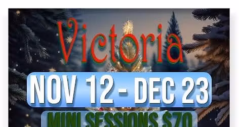 Holiday mini photo sessions