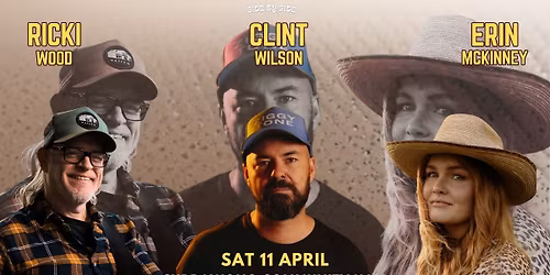 Clint Wilson, Erin McKinney & Ricki Wood - LIVE in Mornington