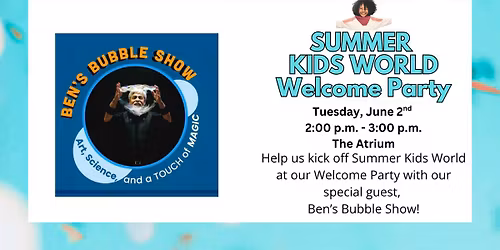 Summer Kids World Welcome Party
