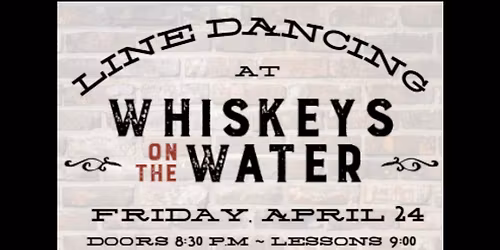 Line Dancing at Whiskeys on the Water 