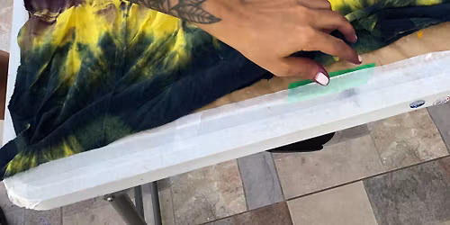 Textile art workshop - Shibori dye