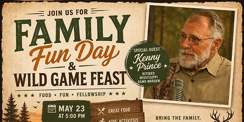 Family Fun Day & Wild Game Feast