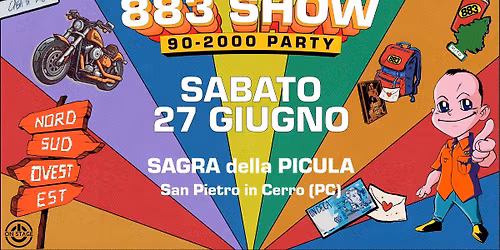 SAB 27 GIU | Sagra della Picula | 883 SHOW