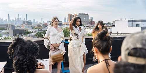Rooftop Fashion Illustration - NYFW Comedown Show