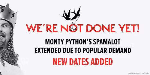 Parking Monty Python's Spamalot - Las Vegas