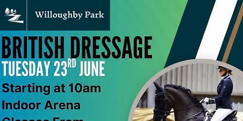 BRITISH DRESSAGE - INDOOR - (P-AM)+FS