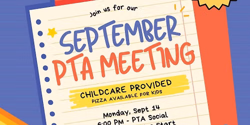 LLE September PTA Social & General Meeting