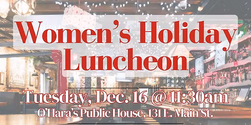 Women\u2019s Holiday Luncheon