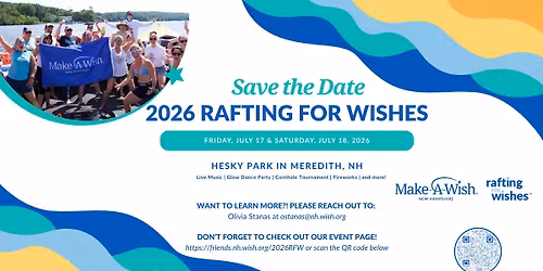 2026 Rafting for Wishes