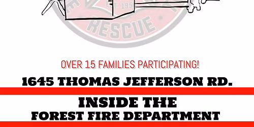 Forest Fire Dept Multi-family yard sale!