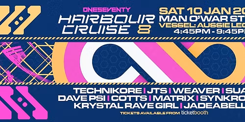 OneSeventy: Harbour Cruise 8 [10.01.2026]