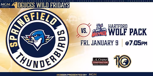 Springfield Thunderbirds v. Hartford Wolf Pack