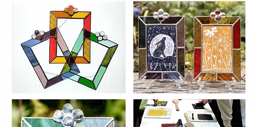 Stained Glass Frame and Linocut Workshop