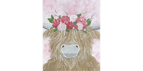 Rosy Cow - Paint and Sip in Tyler | Classpop!\u2122