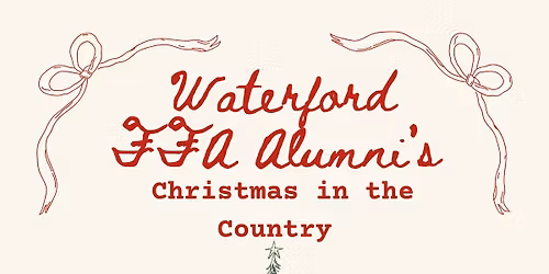 Waterford FFA Alumni's Christmas in the Country