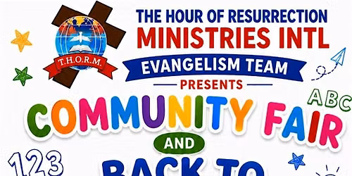 The hour of resurrection back to school drive