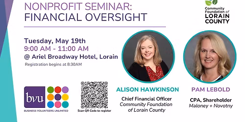 Nonprofit Seminar: Financial Oversight