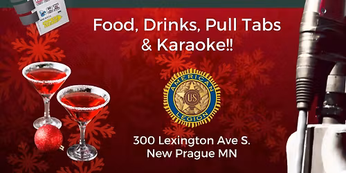 Karaoke Party at The New Prague American Legion Club Room