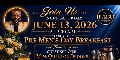Pre Men\u2019s Day Breakfast